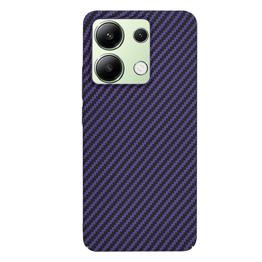 Coque pour Xiaomi Redmi Note 13 4G, Techsuit, Carbonite FiberShell, Violet