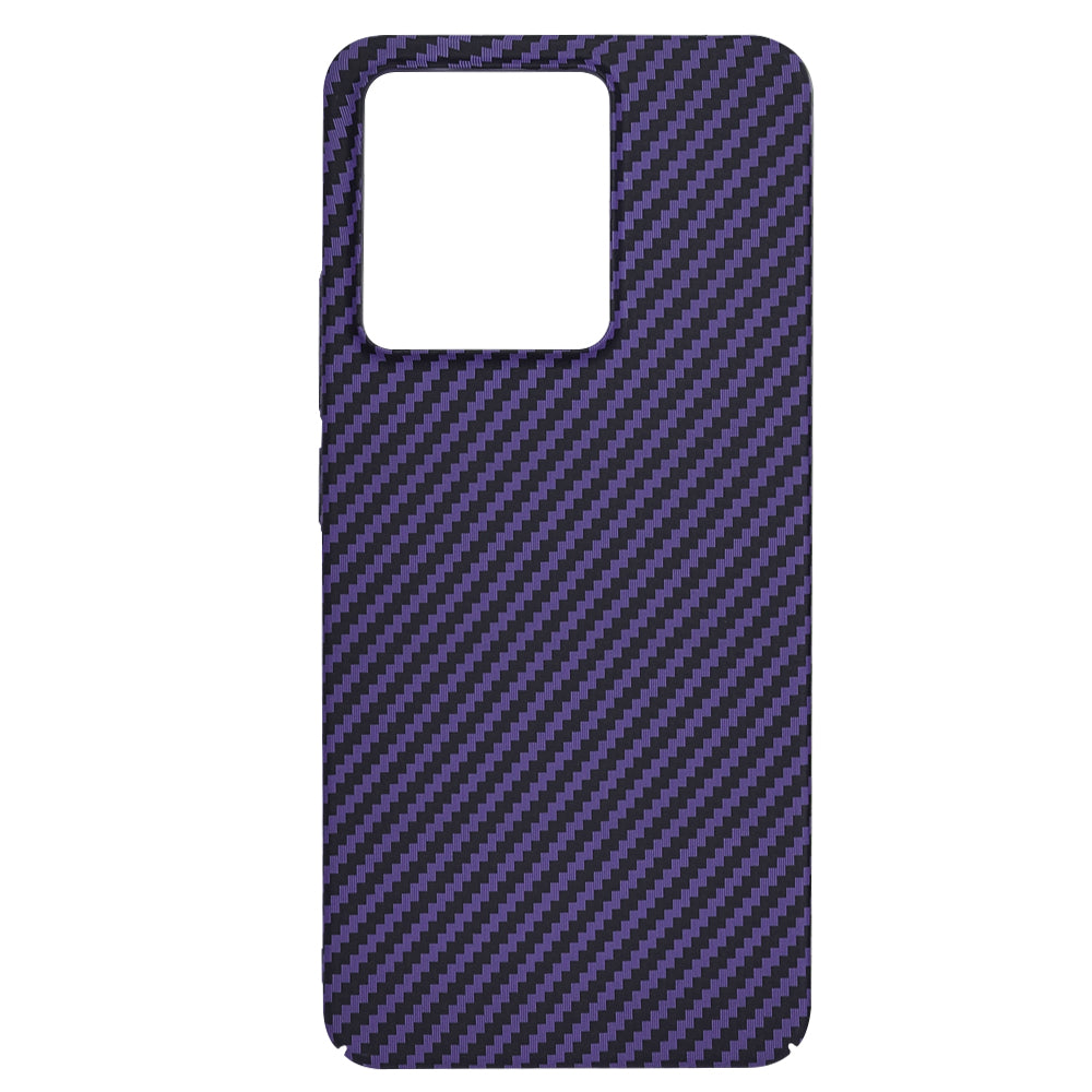 Coque pour Xiaomi Redmi Note 13 4G, Techsuit, Carbonite FiberShell, Violet
