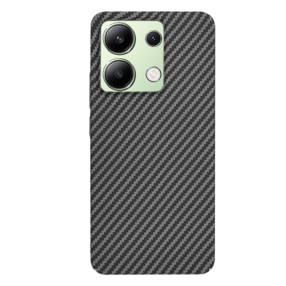 Coque pour Xiaomi Redmi Note 13 4G, Techsuit, Carbonite FiberShell, Noire