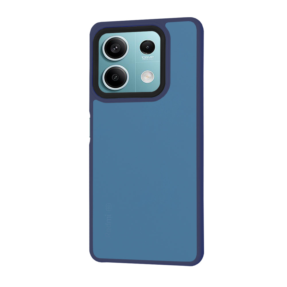 Coque pour Xiaomi Redmi Note 13 5G, Techsuit, HaloFrost, Bleu marine