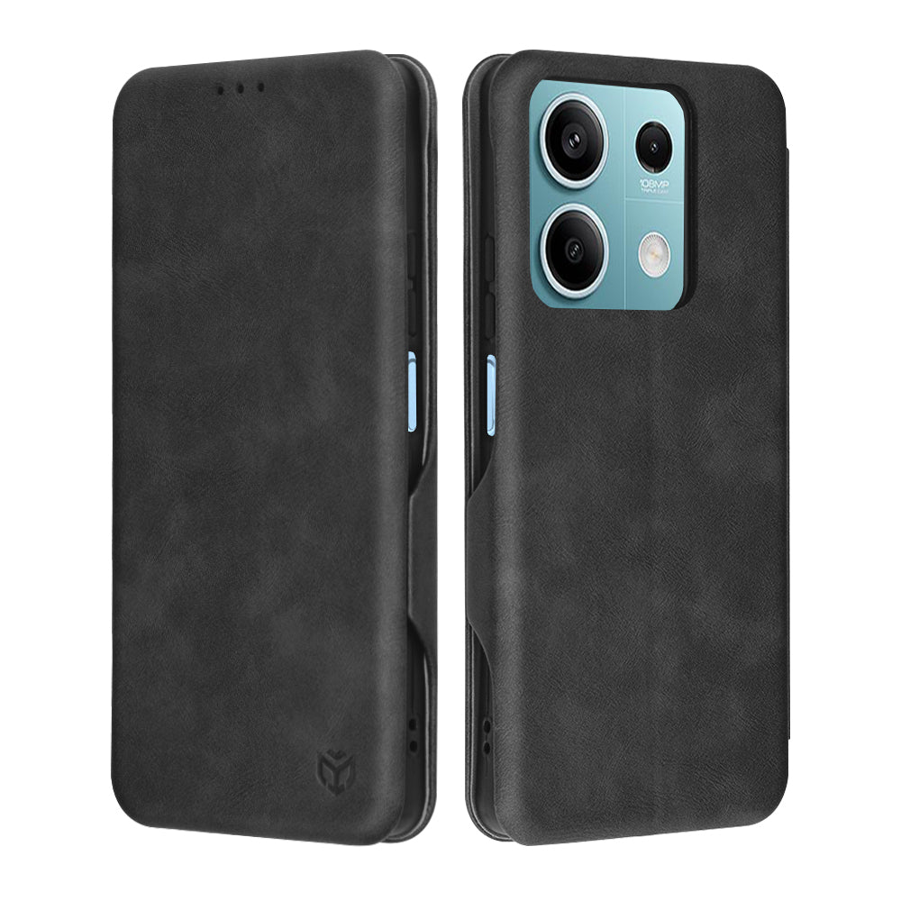 Coque pour Xiaomi Redmi Note 13 5G, Techsuit, Safe Wallet Plus, Noire