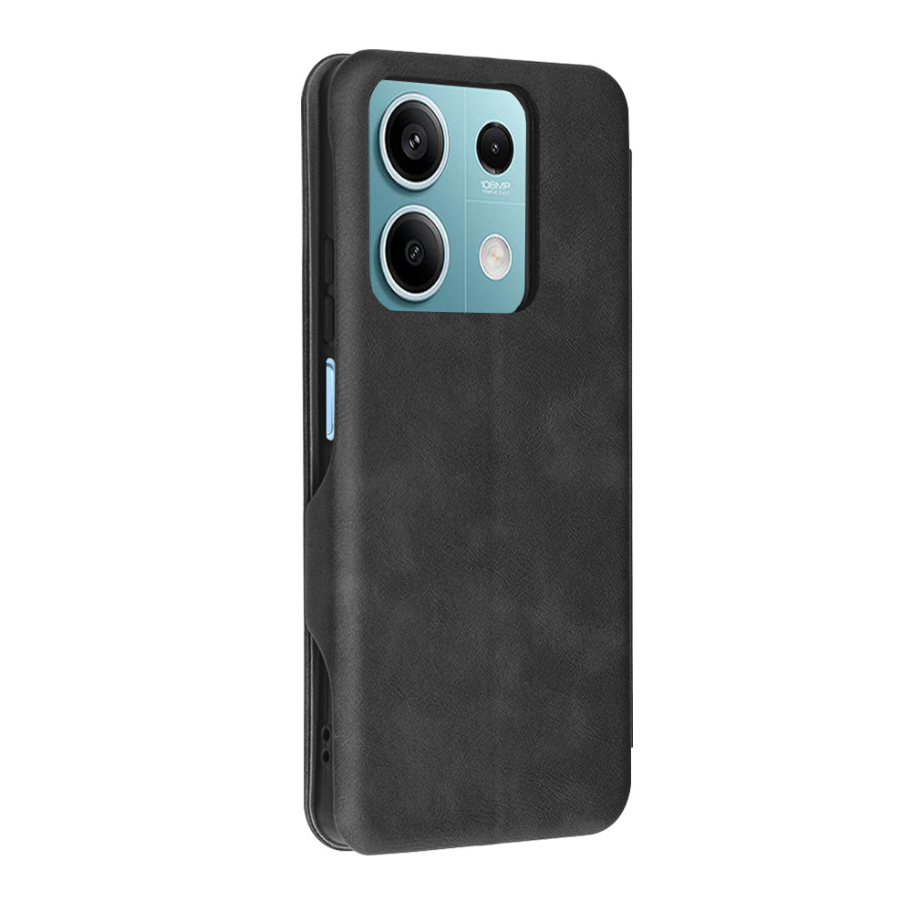 Coque pour Xiaomi Redmi Note 13 5G, Techsuit, Safe Wallet Plus, Noire