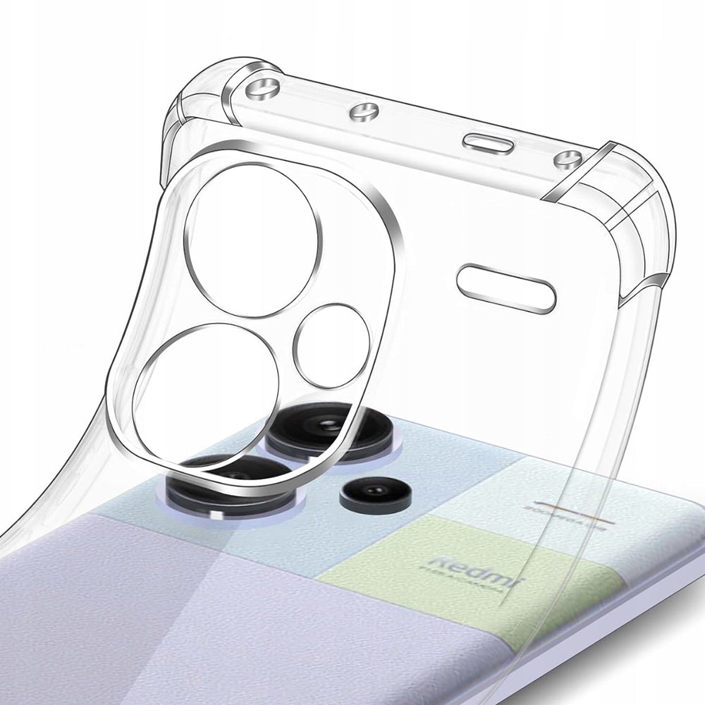 Coque pour Xiaomi Redmi Note 13 Pro+, Techsuit, Antichoc Claire, Transparente