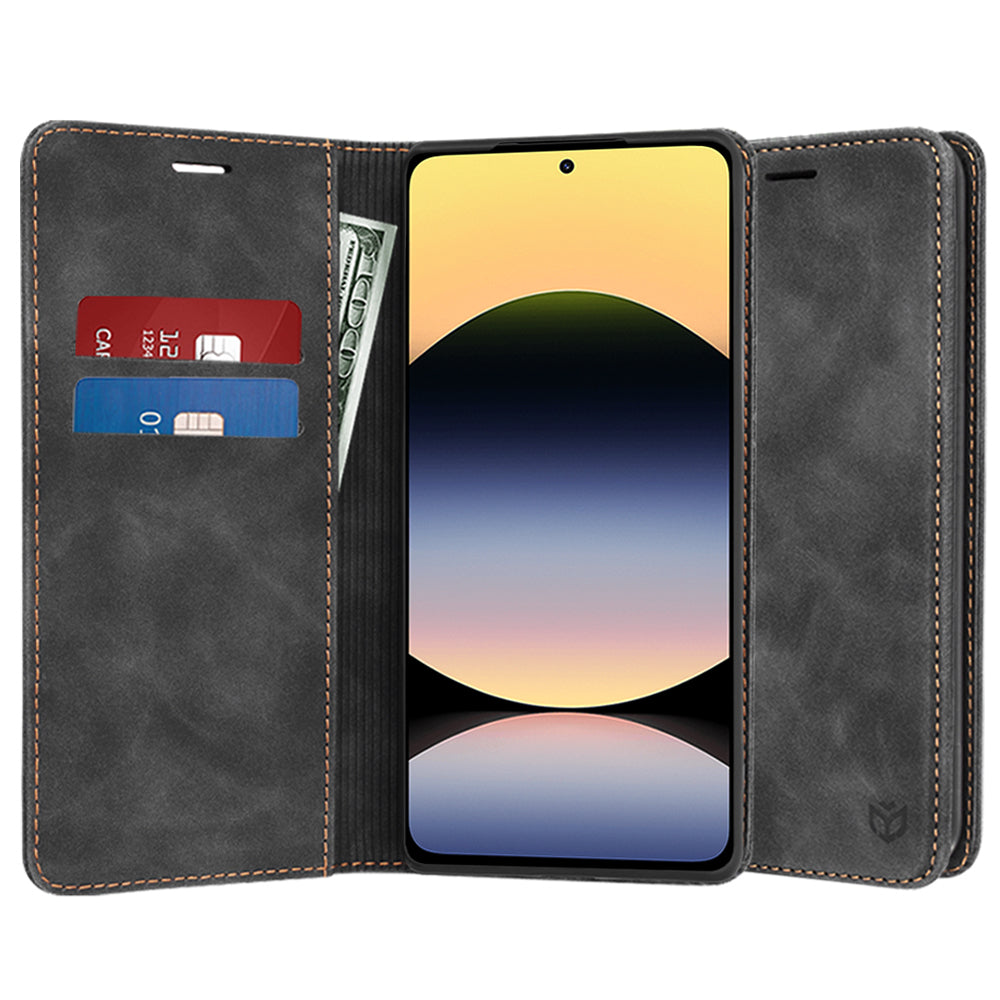 Coque pour Xiaomi Redmi Note 14 4G (Régional), Techsuit, Confy, Noire