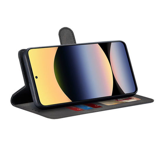 Coque pour Xiaomi Redmi Note 14 4G (Régional), Techsuit, Diary Book, Noire