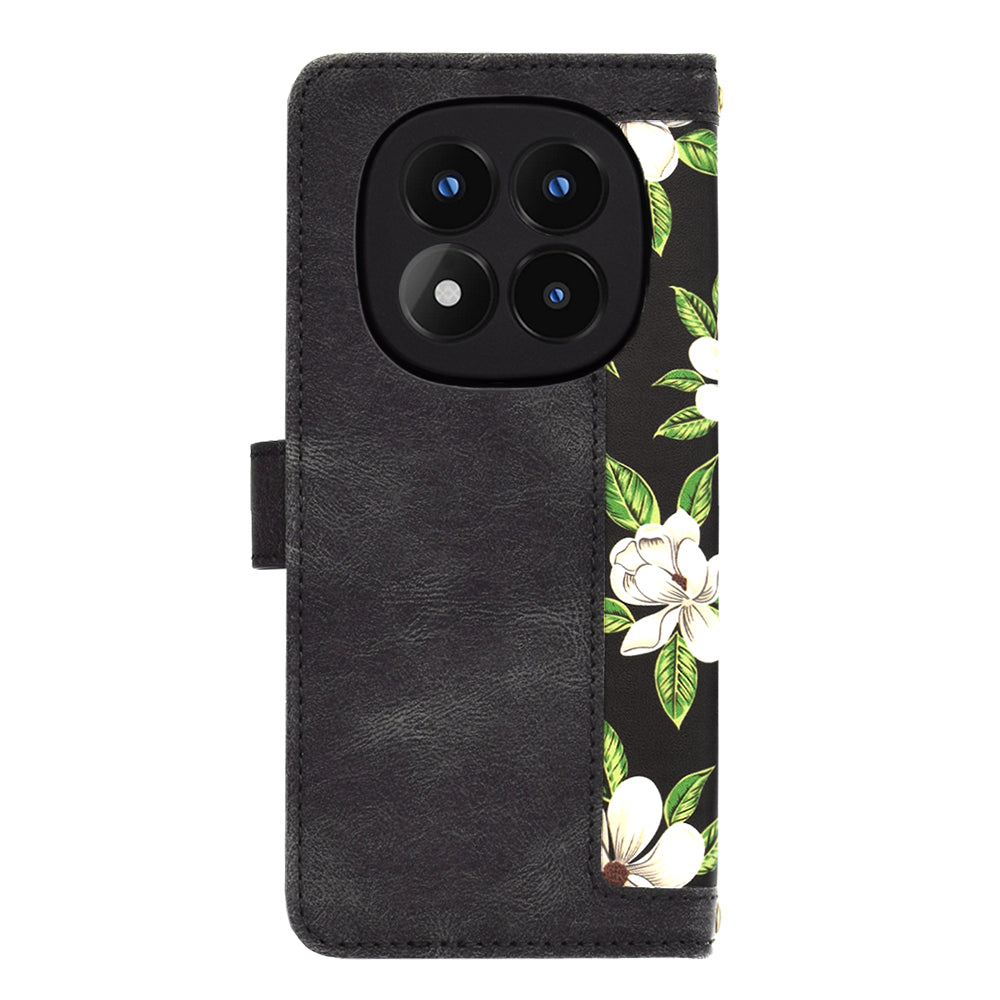 Coque pour Xiaomi Redmi Note 14 Pro 4G, Techsuit, FlipCraft, Noire
