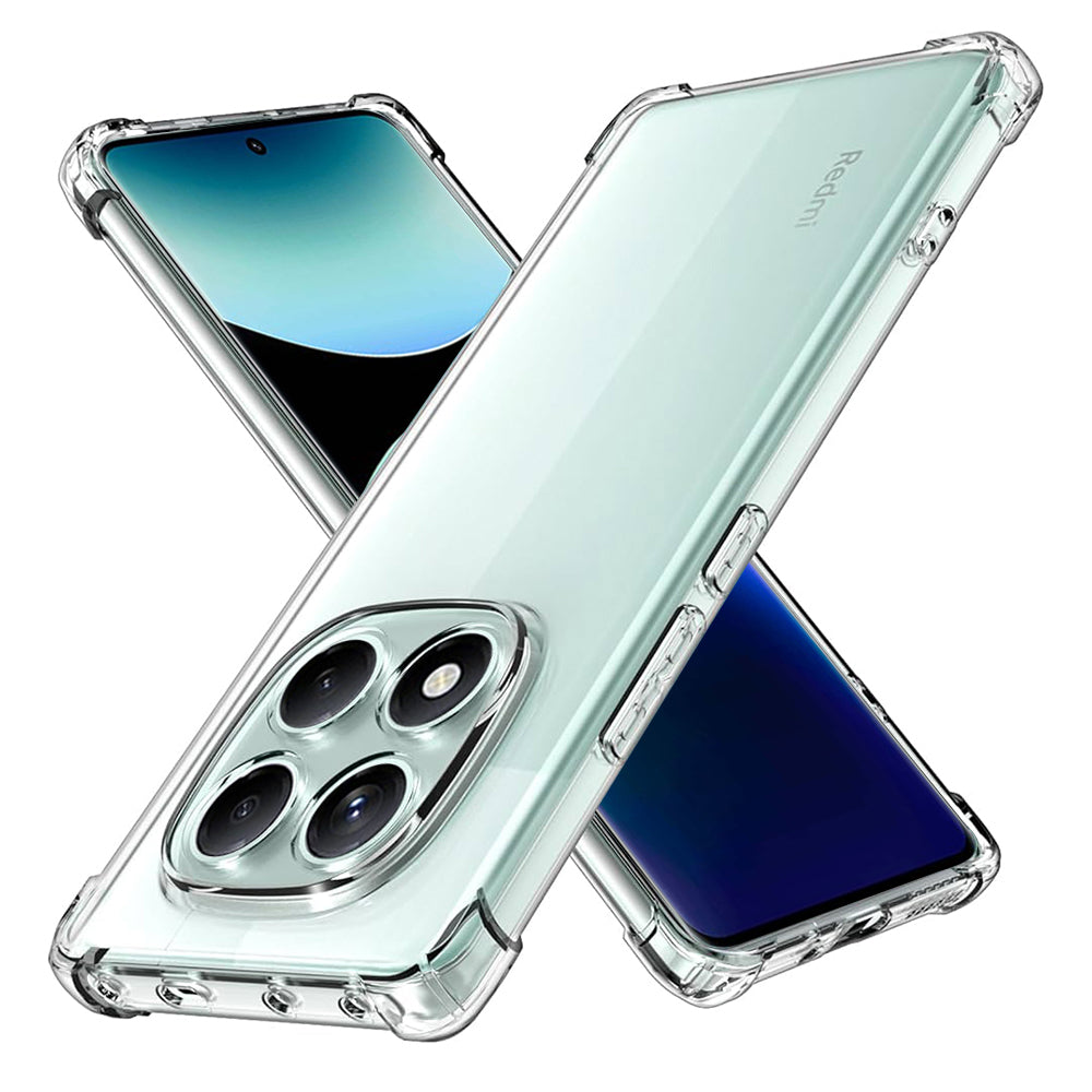 Coque pour Xiaomi Redmi Note 14 Pro 4G, Techsuit, Antichoc Claire, Transparente
