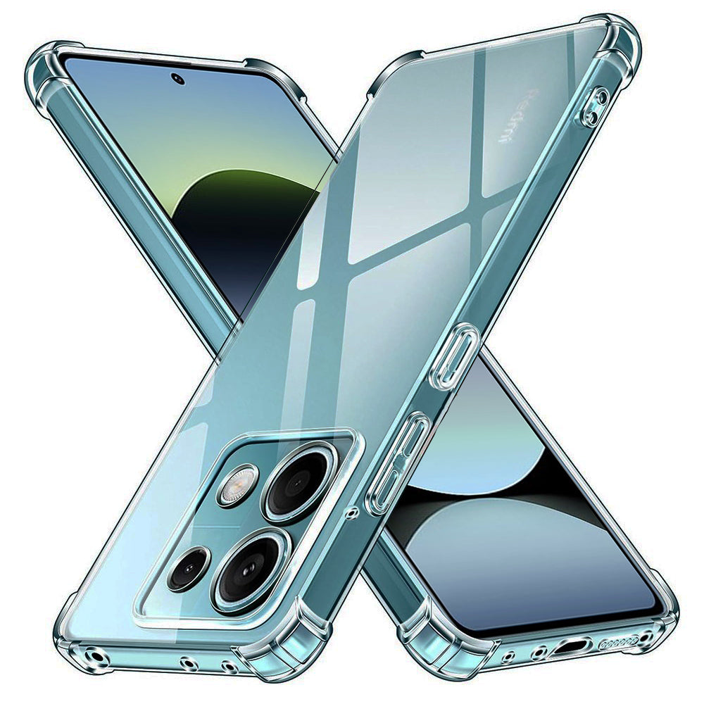 Coque pour Xiaomi Redmi Note 14S, Techsuit, Anti-choc Claire, Transparente