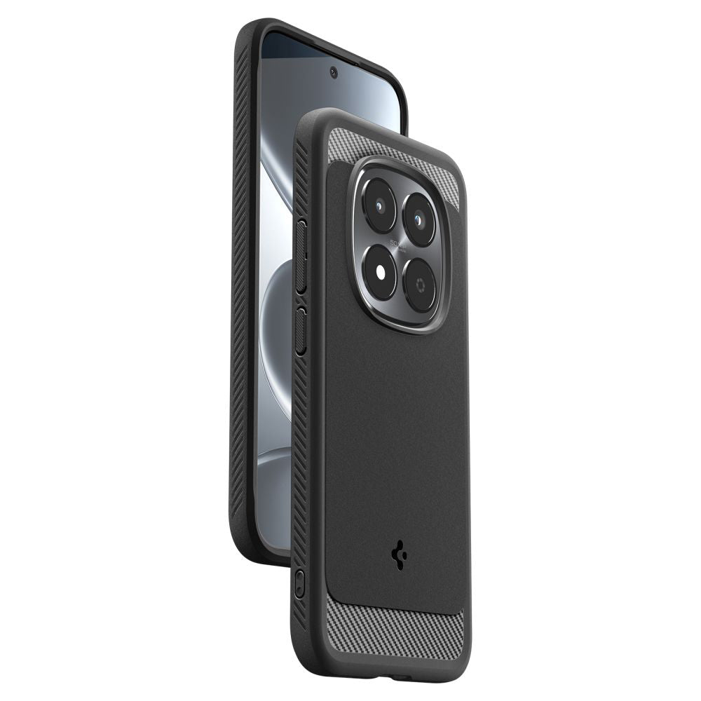 Case for Xiaomi Redmi Note 15 Pro 5G, Spigen, Rugged Armor, Matte Black ACS10460