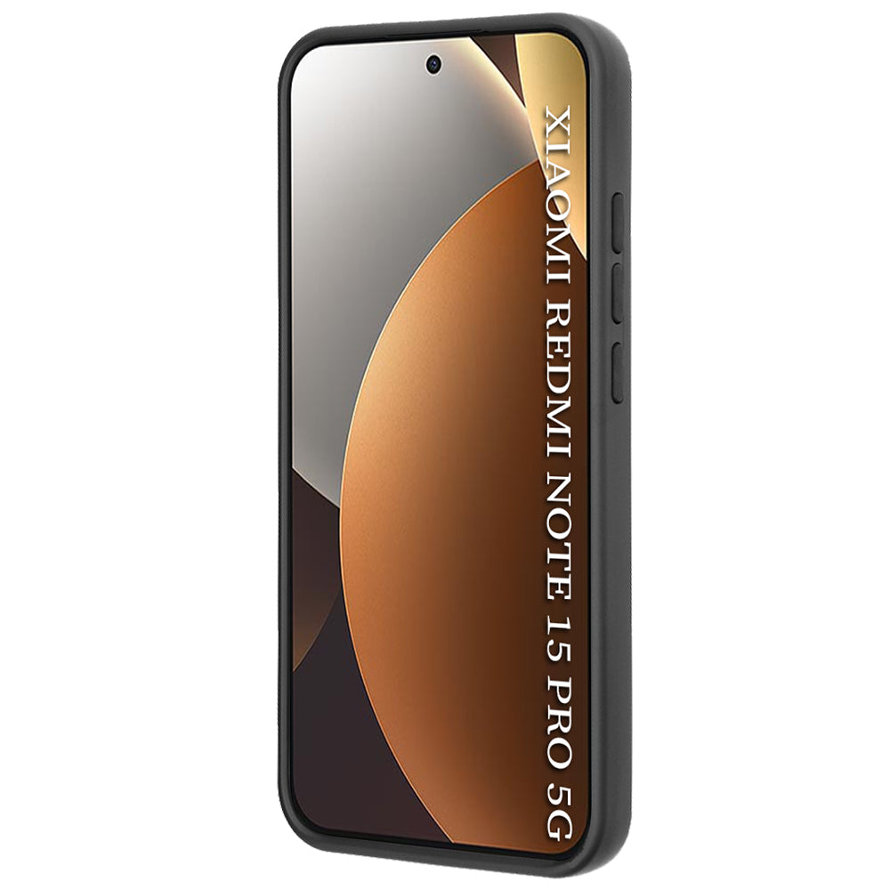 Étui pour Xiaomi Redmi Note 15 Pro 5G, Techsuit, Glinth, Noir