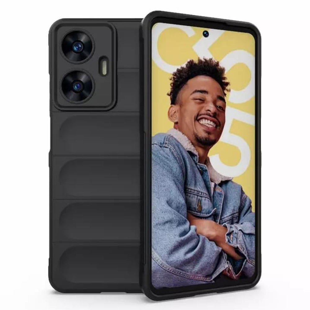 Hülle für Xiaomi Redmi Note 15 Pro 5G, Techsuit, Magic Shield, Schwarz