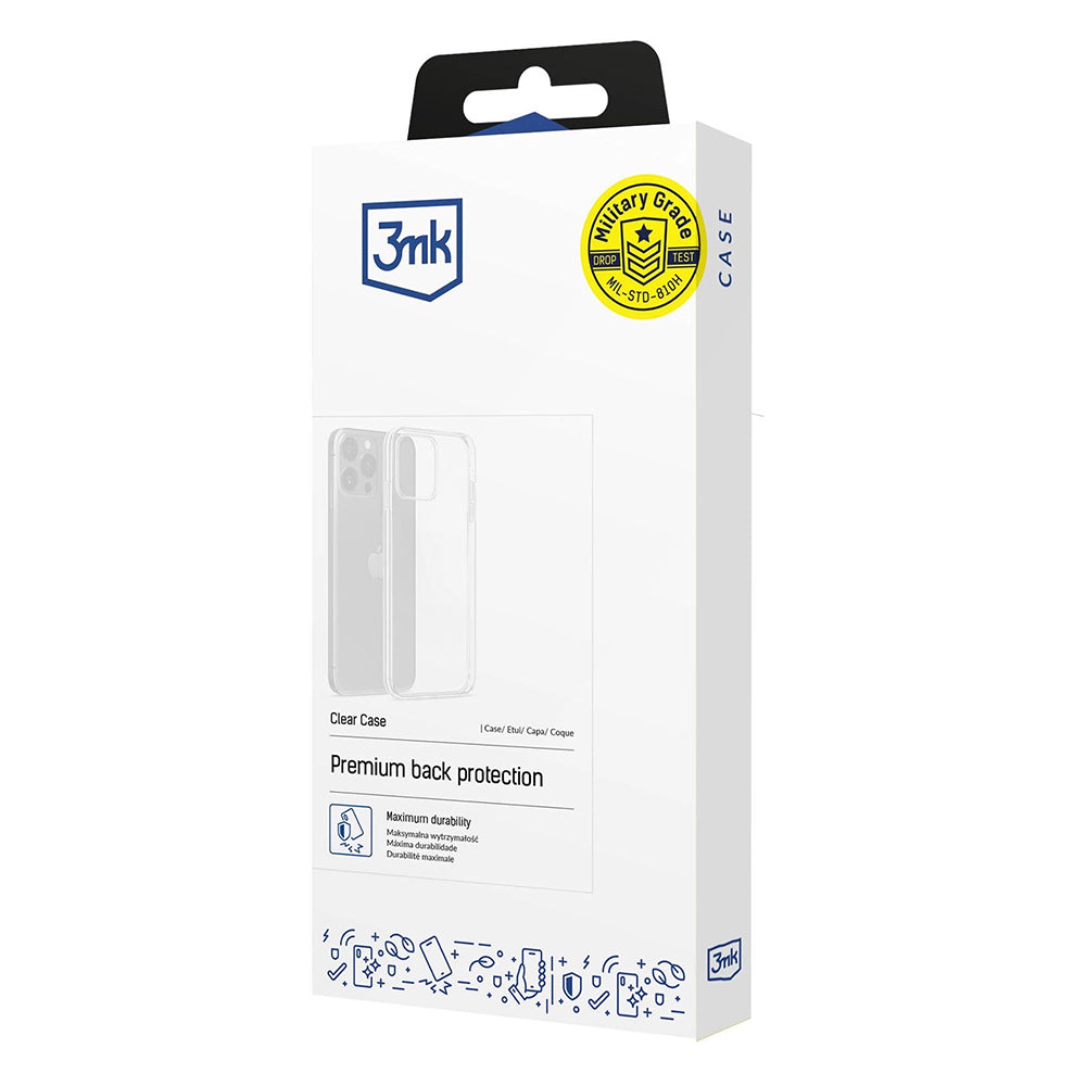 Hülle für Xiaomi Redmi Note 17 Pro, 3MK, Klar, Transparent