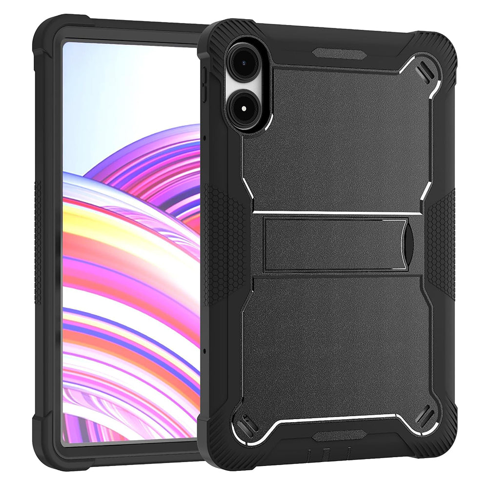 Coque pour Xiaomi Redmi Pad Pro / Pro 5G / Poco Pad, Techsuit, Rugged TabShell, Noire