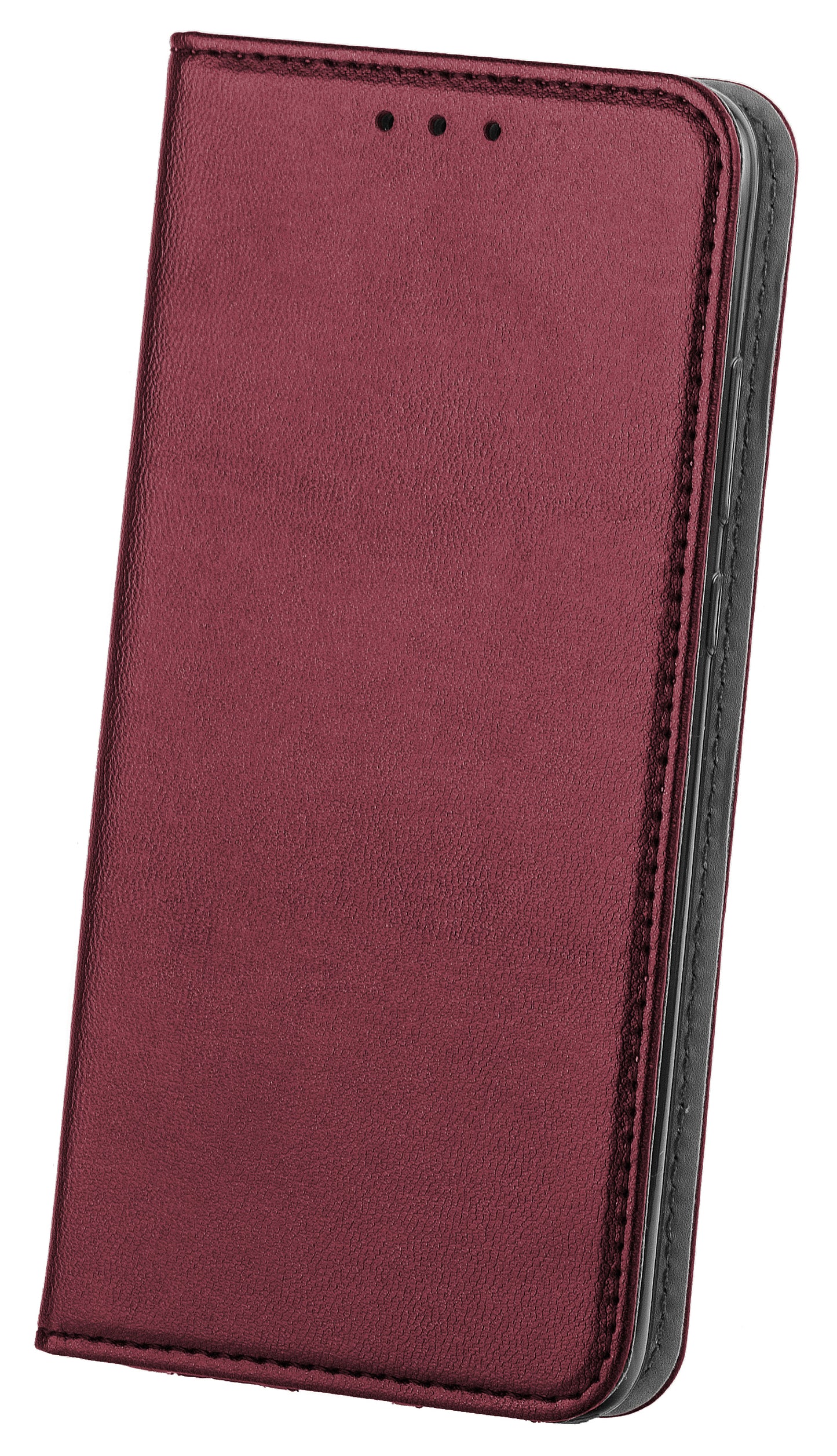 Coque pour Samsung Galaxy A20e A202, OEM, Smart Magnetic, Bordeaux