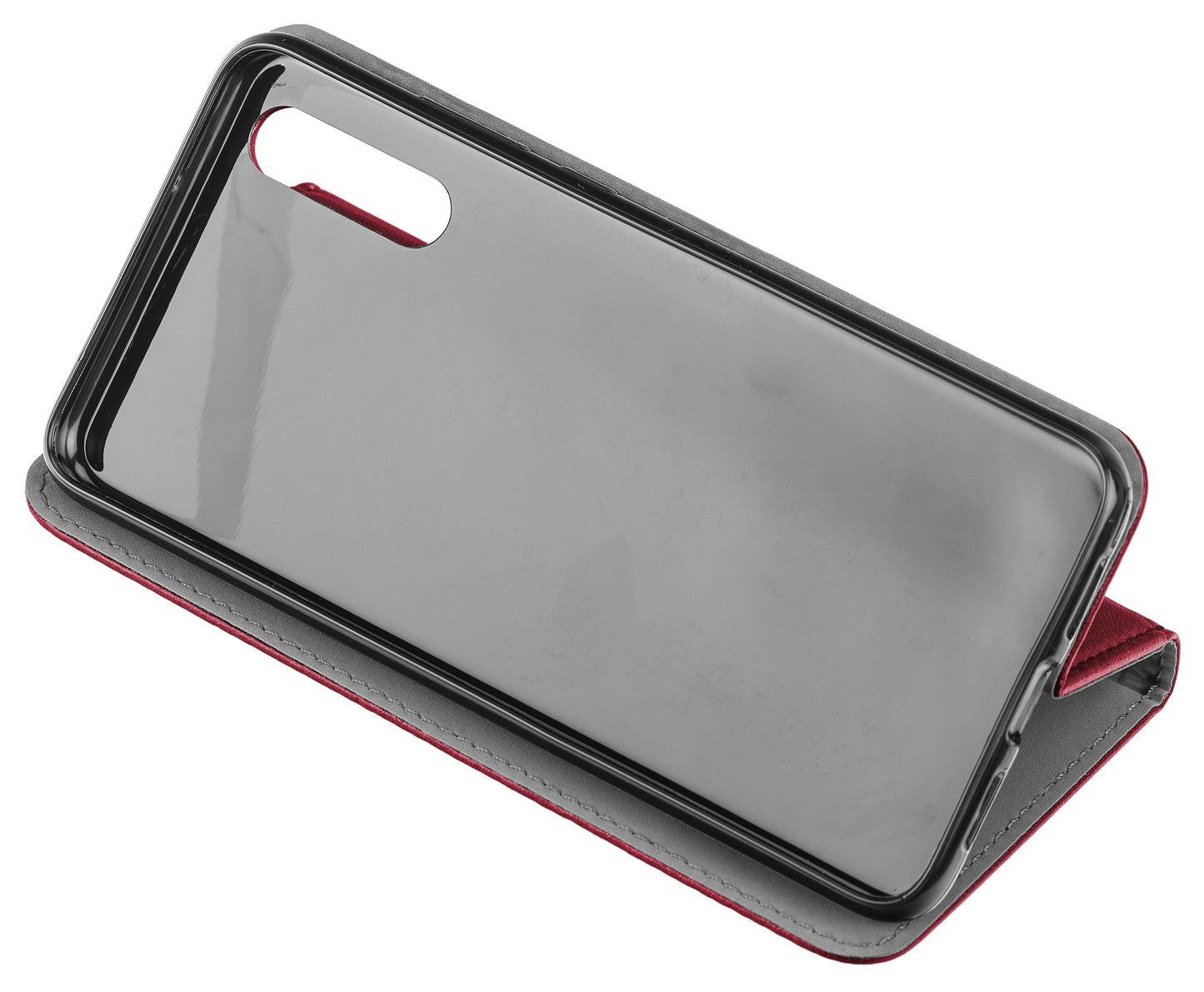 Coque pour Samsung Galaxy A20e A202, OEM, Smart Magnetic, Bordeaux
