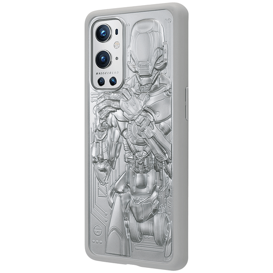 Gehäuse für OnePlus 9 Pro, Einzigartiger Bumper, Grau 5431100218