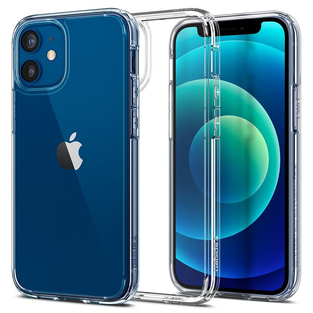 Étui pour Apple iPhone 12 / 12 Pro, Spigen, Ultra Hybrid, Transparent ACS01702