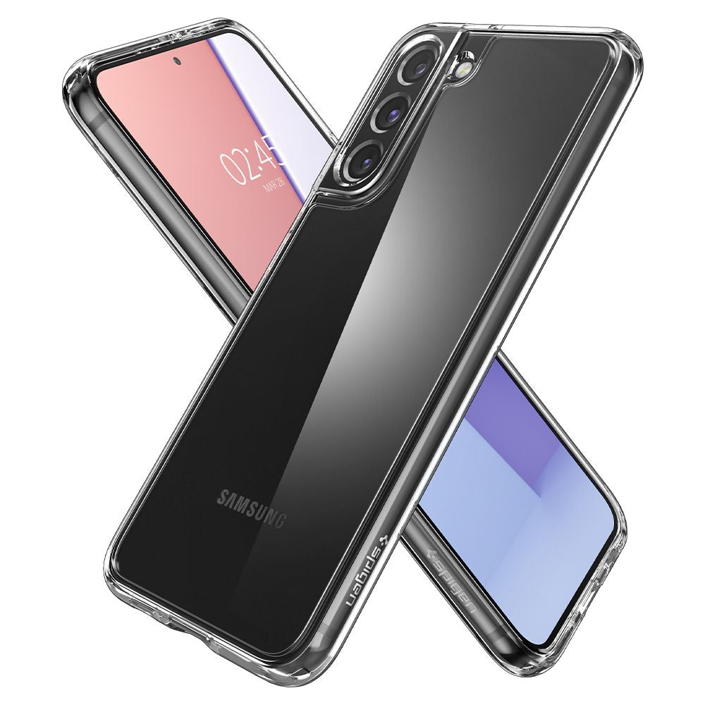 Coque pour Samsung Galaxy S22 5G S901, Spigen, Ultra Hybrid, Transparente ACS03988