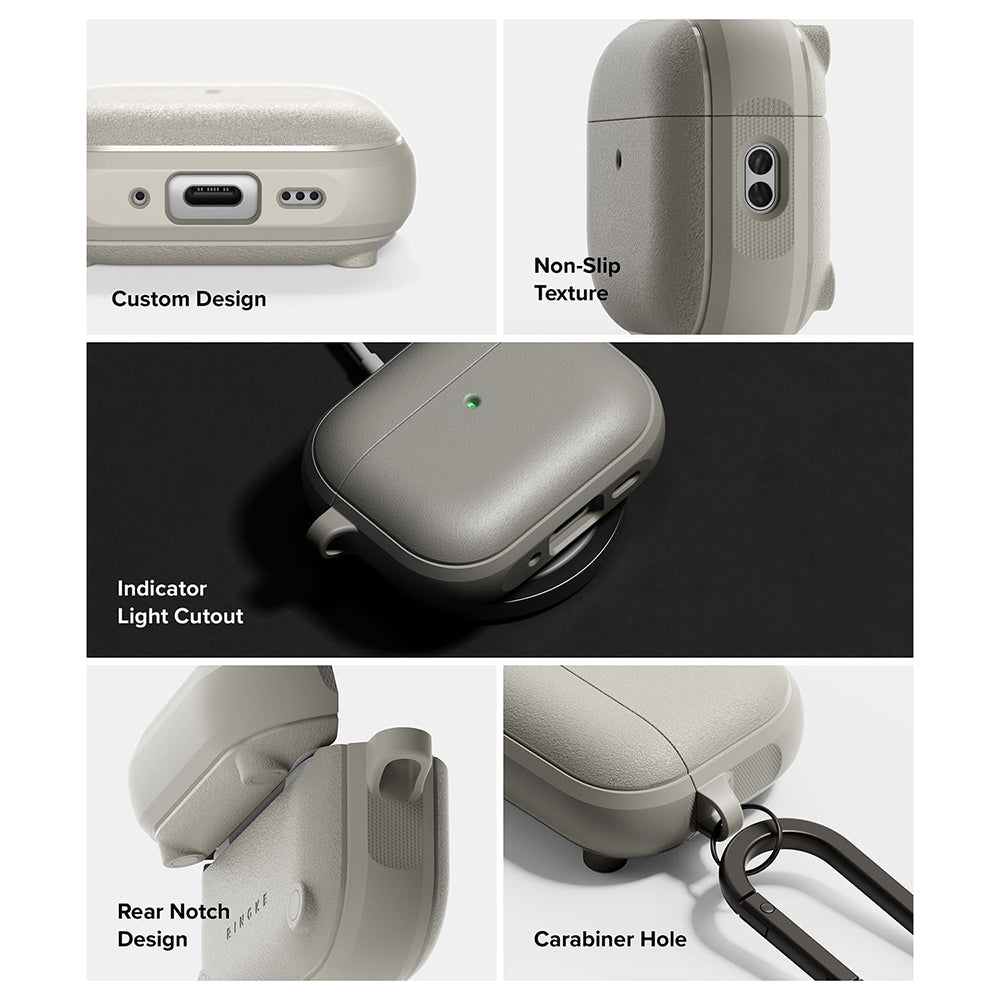 Ringke Onyx Hülle für Apple AirPods 3, Grau