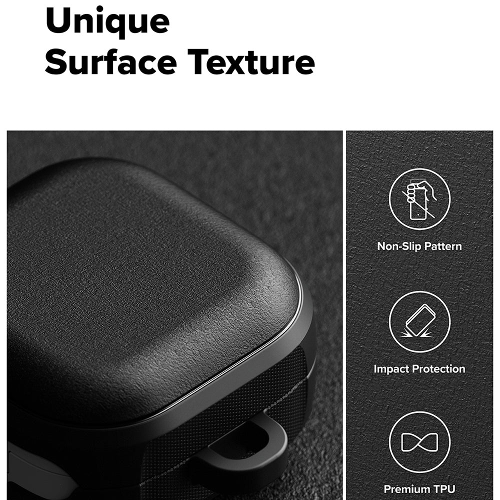 Étui Ringke Onyx Magnetic pour Samsung Galaxy Buds4 / Buds4 Pro, Noir
