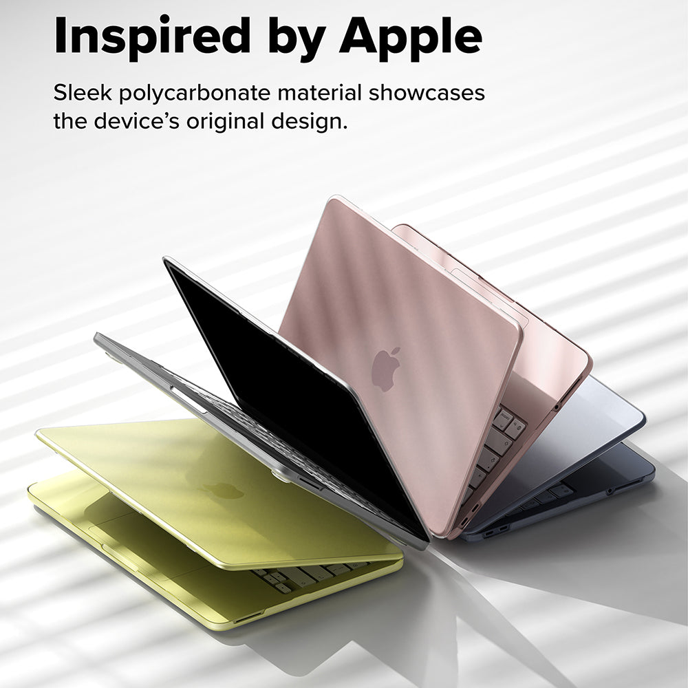 Coque Ringke Slim pour Apple MacBook Neo 13 pouces, transparente mate.