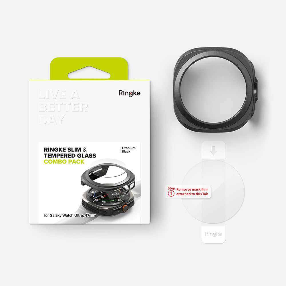 Coque Ringke Slim pour Samsung Galaxy Watch Ultra, Gris