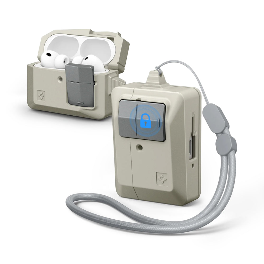 Étui Spigen Classic LS pour Apple AirPods Pro 3, Crème ACS10978