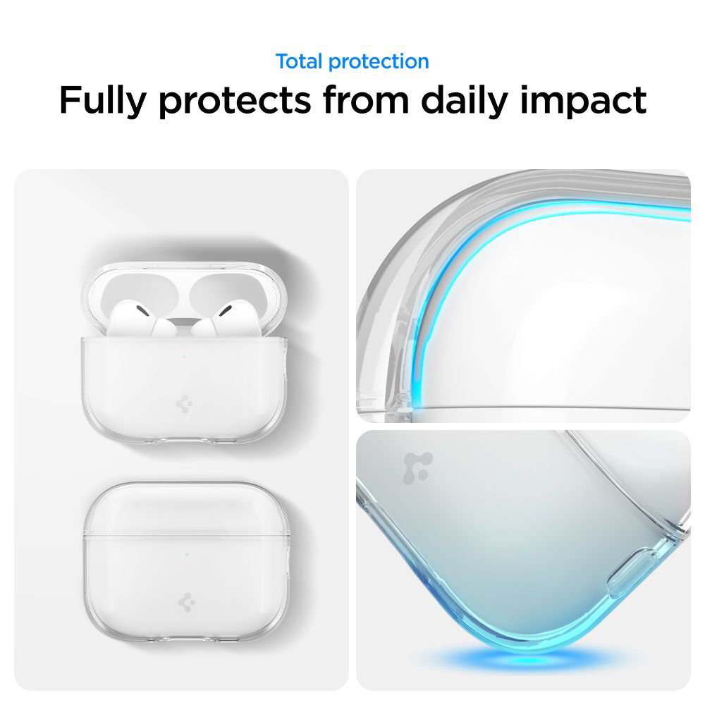 Étui Spigen Liquid Crystal pour Apple AirPods Pro 3, Transparent ACS10019