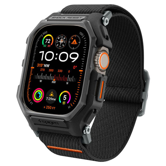 Coque Spigen Lite Fit Pro pour Apple Watch Ultra Series, Noir Mat ACS07104