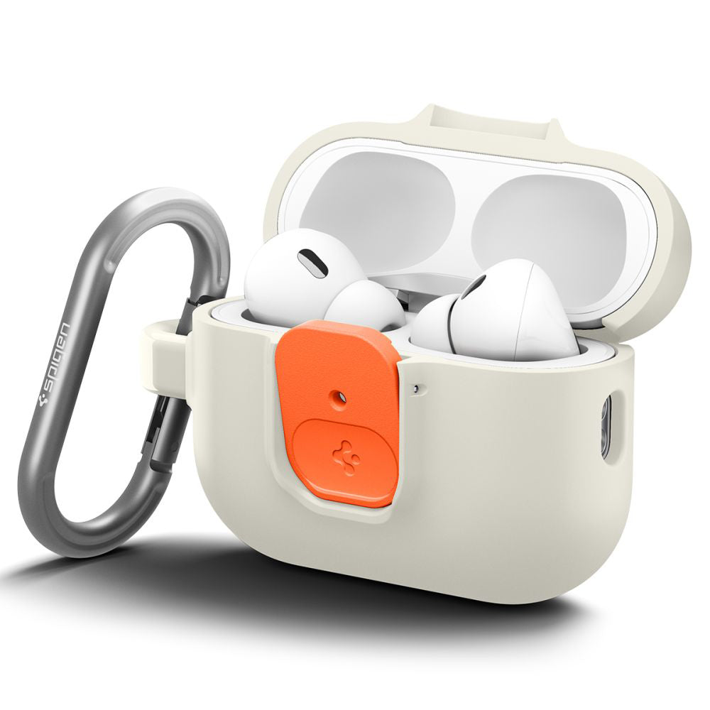 Étui Spigen Nano Pop pour Apple AirPods Pro 3, Beige Orange ACS10134