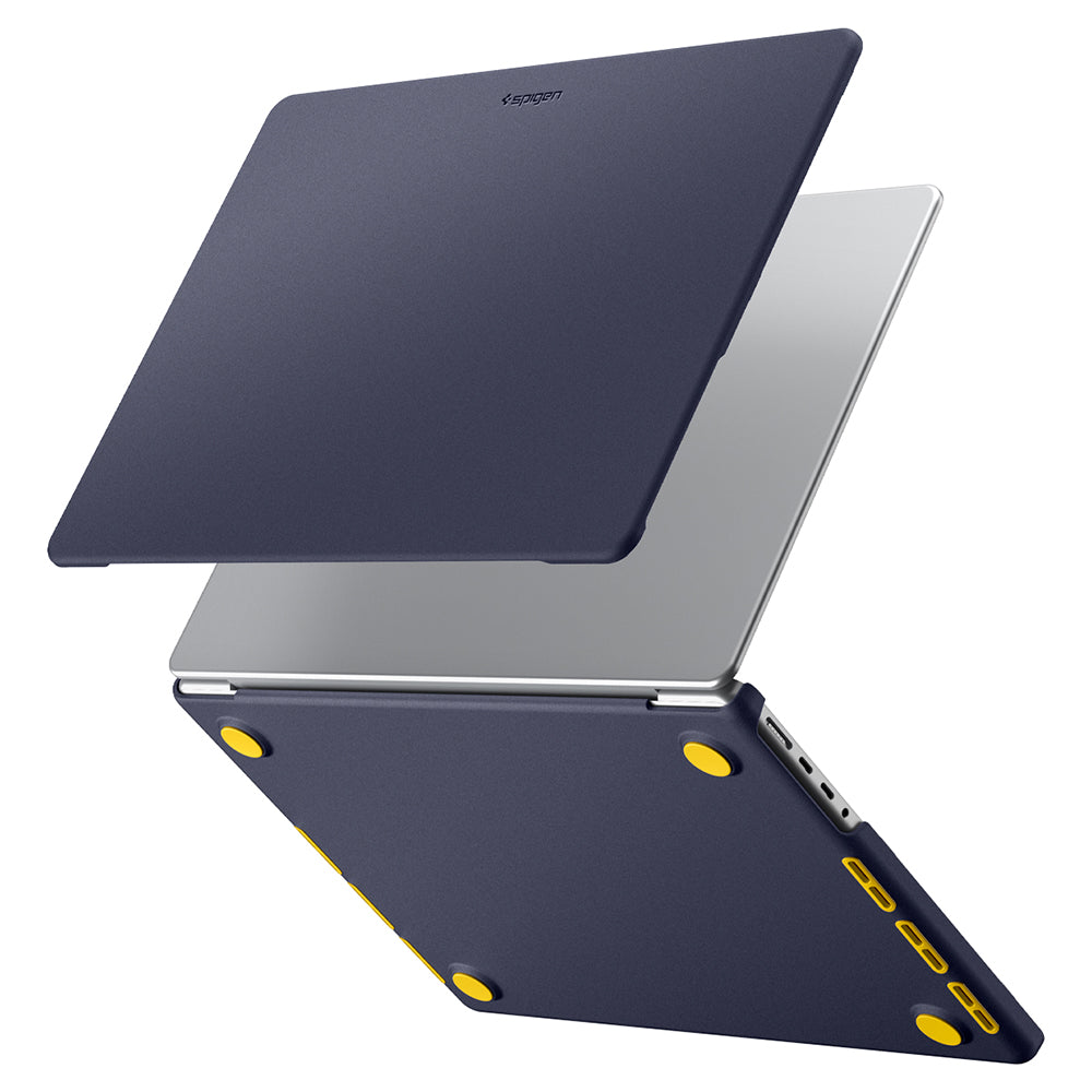 Coque Spigen Nano Pop pour Apple MacBook Pro 14 pouces (2026) / (2025) / (2024) / (2023) / (2021), Bleu marine ACS11271
