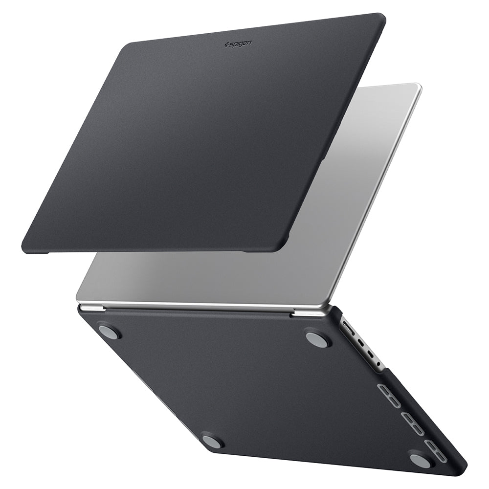 Coque Spigen Nano Pop pour Apple MacBook Pro 14 pouces (2026) / (2025) / (2024) / (2023) / (2021), Noire ACS11272