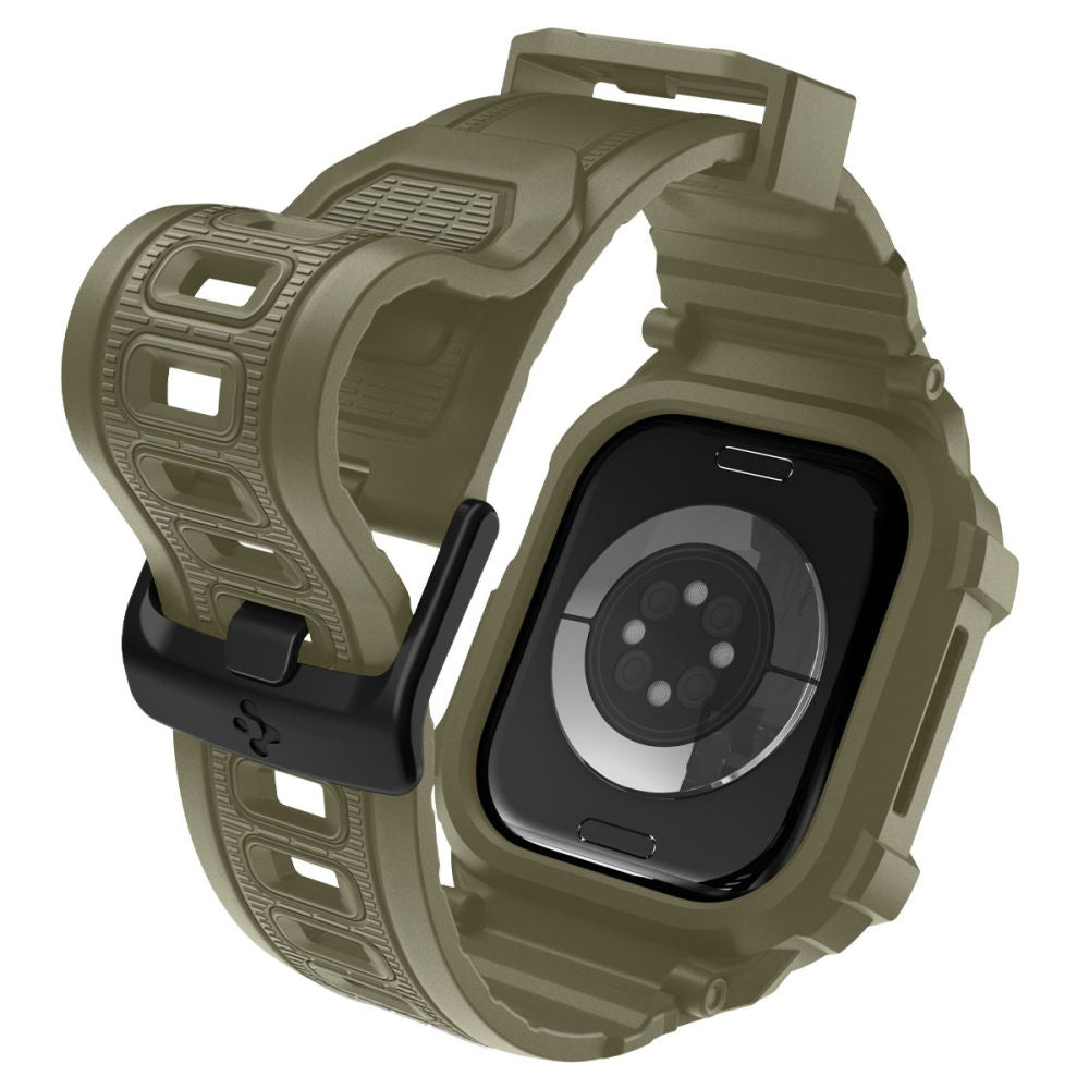 Spigen Rugged Armor Pro V2 Hülle für Apple Watch Series 10 / 11 46mm, Khaki ACS10507