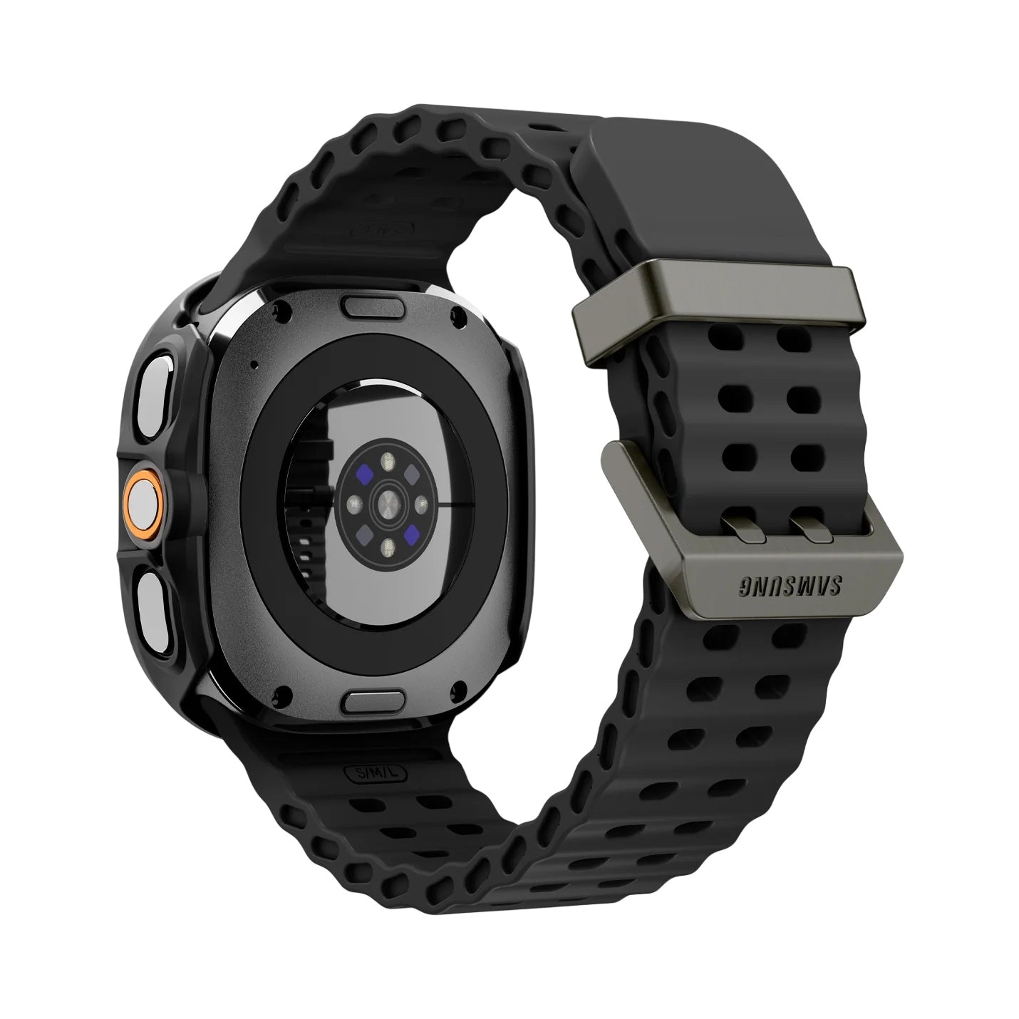 Spigen Thin Fit 360 Hülle für Samsung Galaxy Watch Ultra2, Schwarz ACS11609