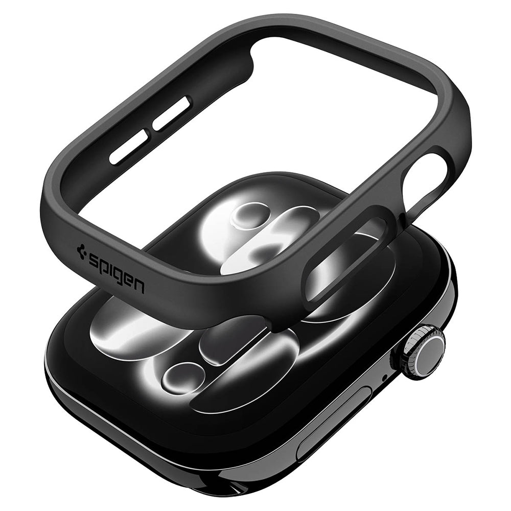 Coque Spigen Thin Fit pour Apple Watch 12 42mm, Noire ACS11880