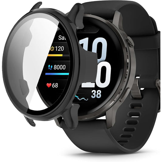Étui Techsuit Defense360 Pro pour Garmin Venu 4 45mm, Noir