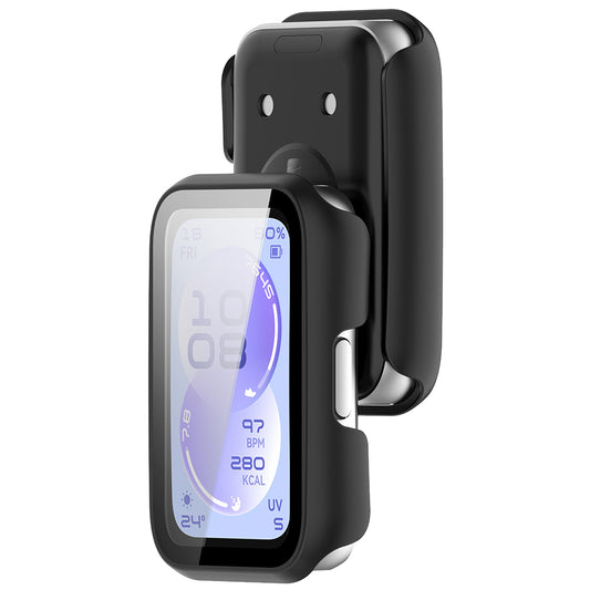 Techsuit Defense360 Pro Hülle für Huawei Band 11, Schwarz