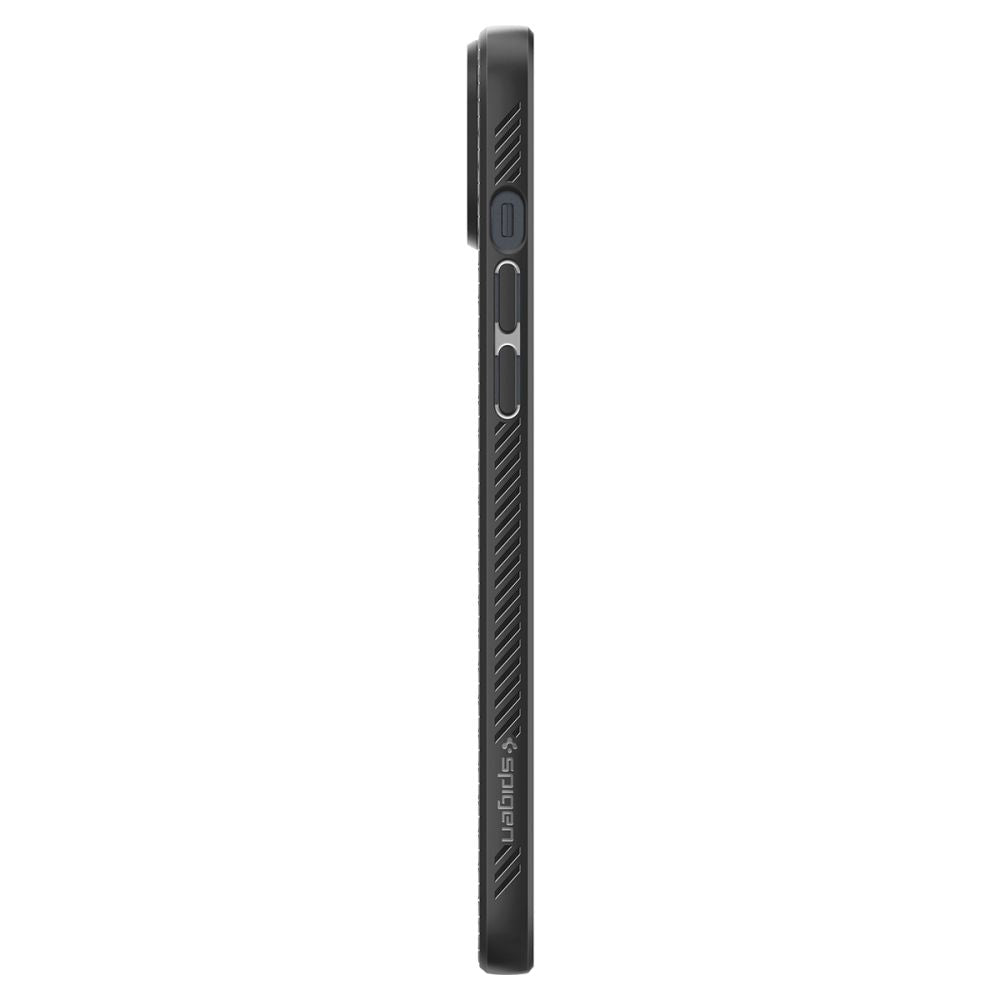 Étui pour Apple iPhone 14, Spigen, Liquid Air, Noir Mat