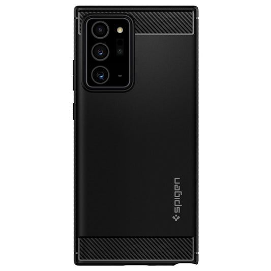 Gehäuse für Samsung Galaxy Note 20 Ultra 5G N986 / Note 20 Ultra N985, Spigen, Rugged Armour, Schwarz ACS01391