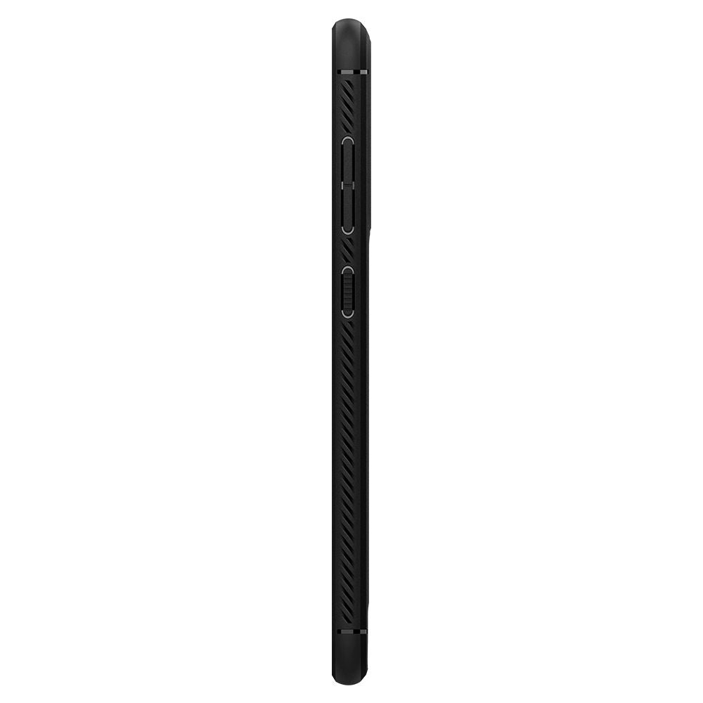 Spigen Rugged Armor Hülle für Samsung Galaxy S21 FE 5G | Schwarz | TPU