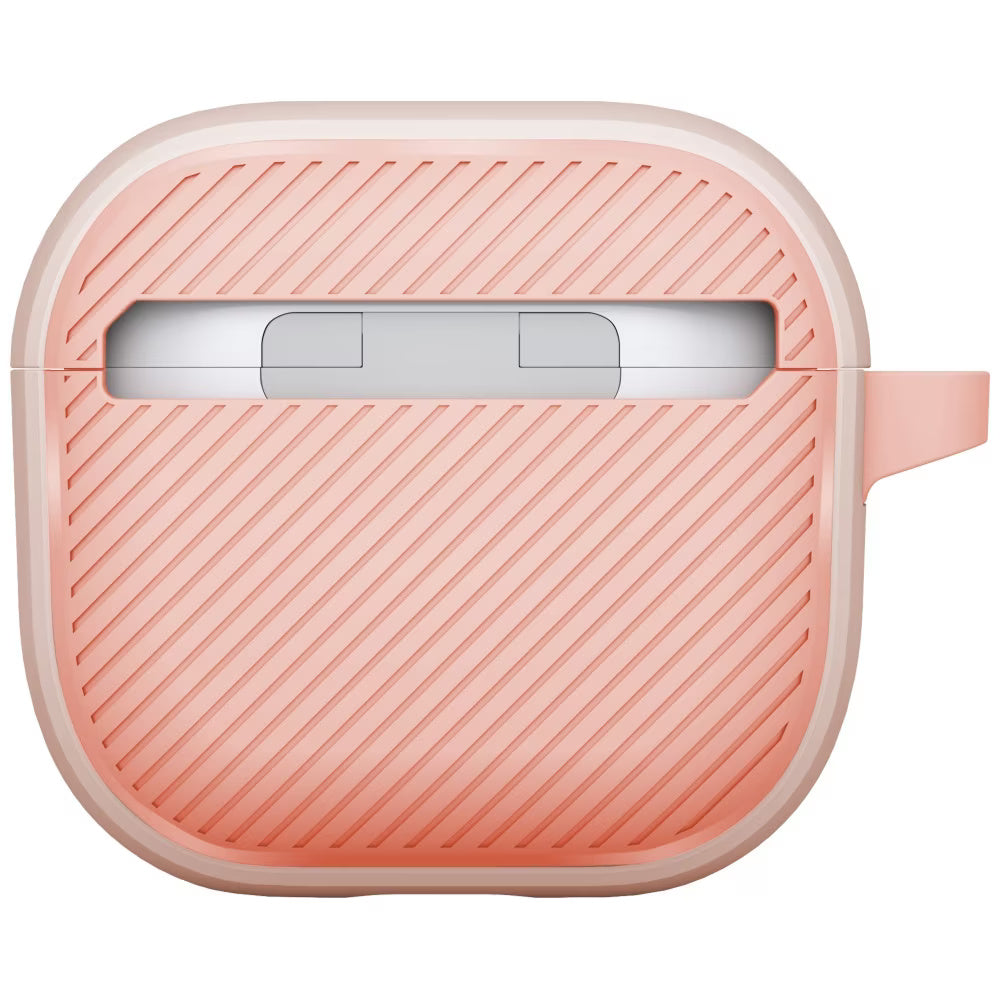 Étui UNIQ Clyde pour Apple AirPods 4, Corail