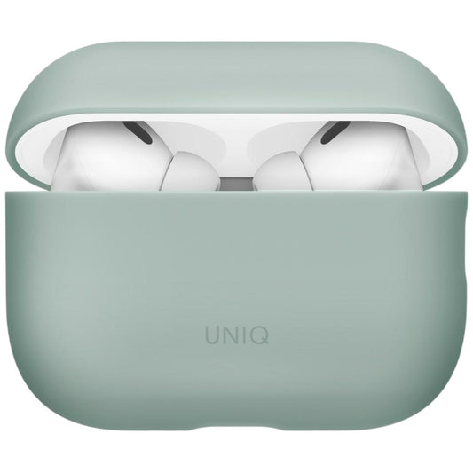 Coque UNIQ Lino pour Apple AirPods Pro 3, Vert Menthe