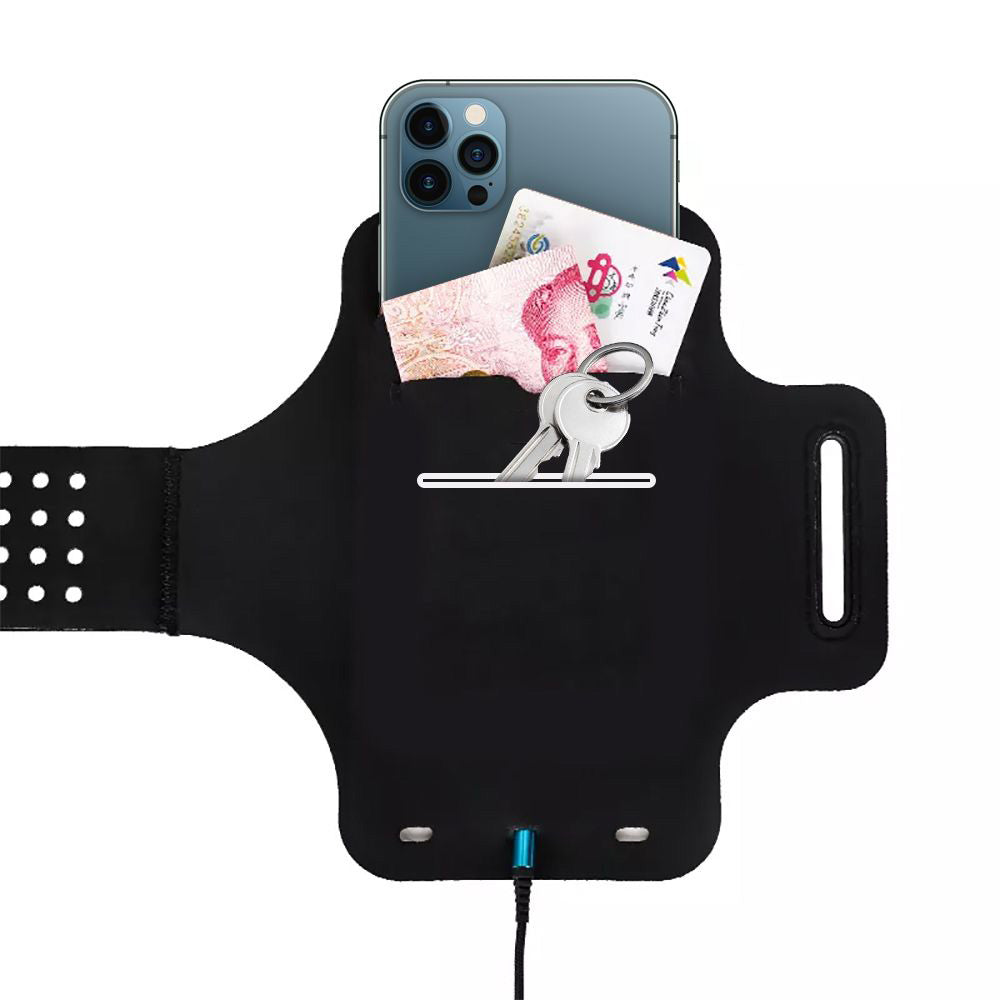 Étui universel pour téléphone max. 6,5 pouces, Techsuit, Sports TH10, Gris