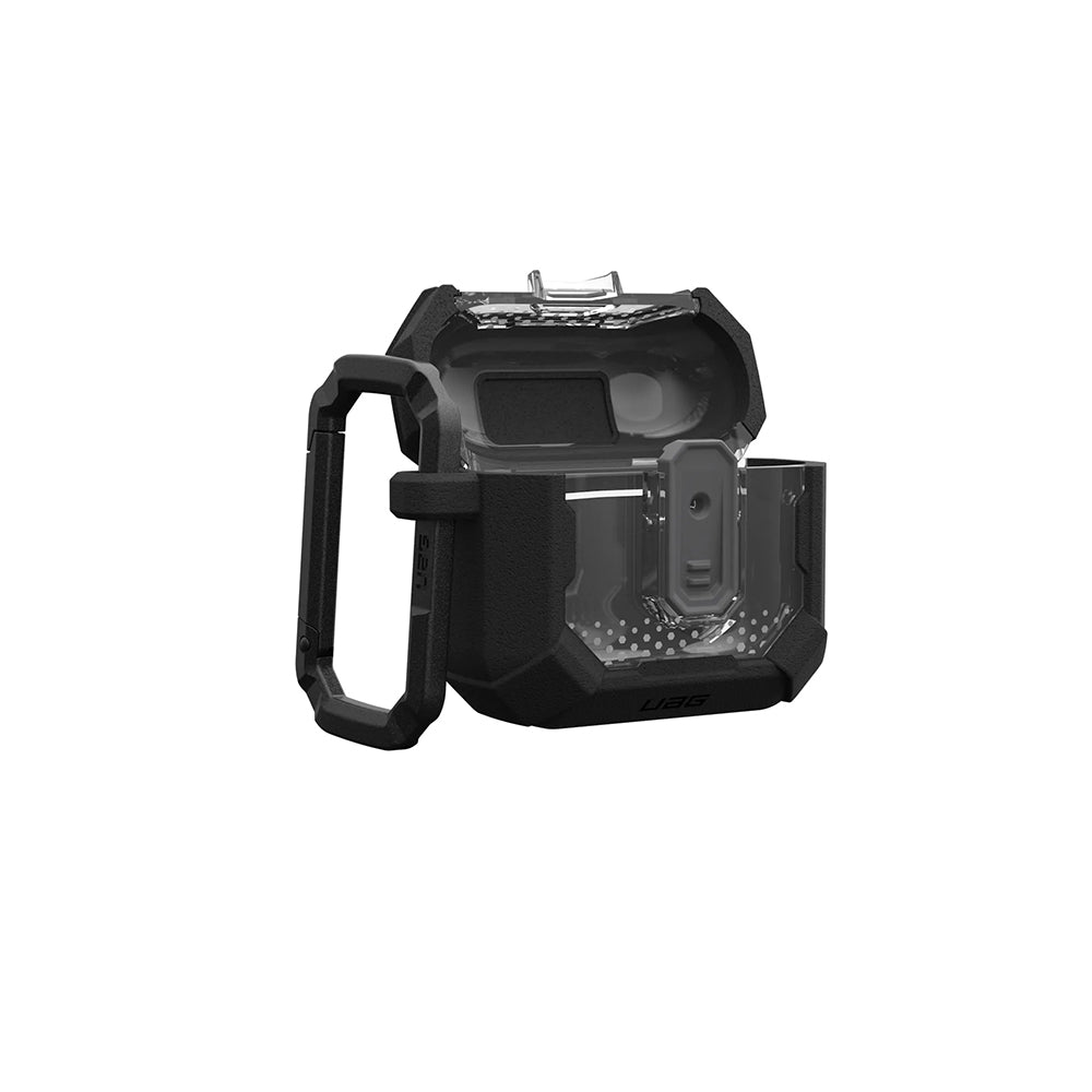 Coque Urban Armor Gear Plasma pour Apple AirPods 4, Noire