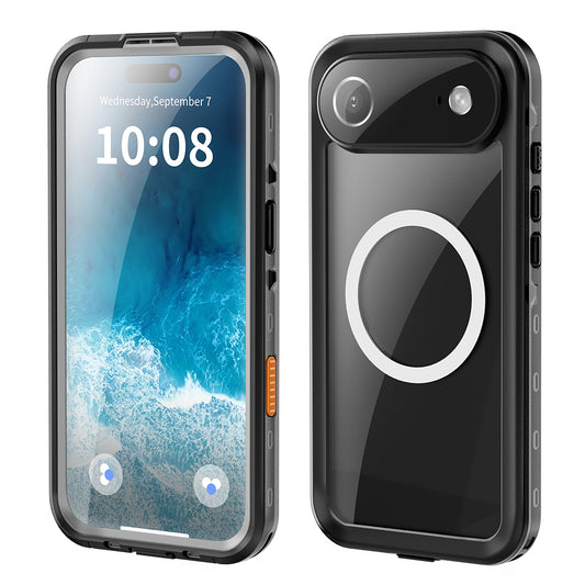 Wasserdichte Hülle für Apple iPhone 17 Air, ShellBox, Schwarz