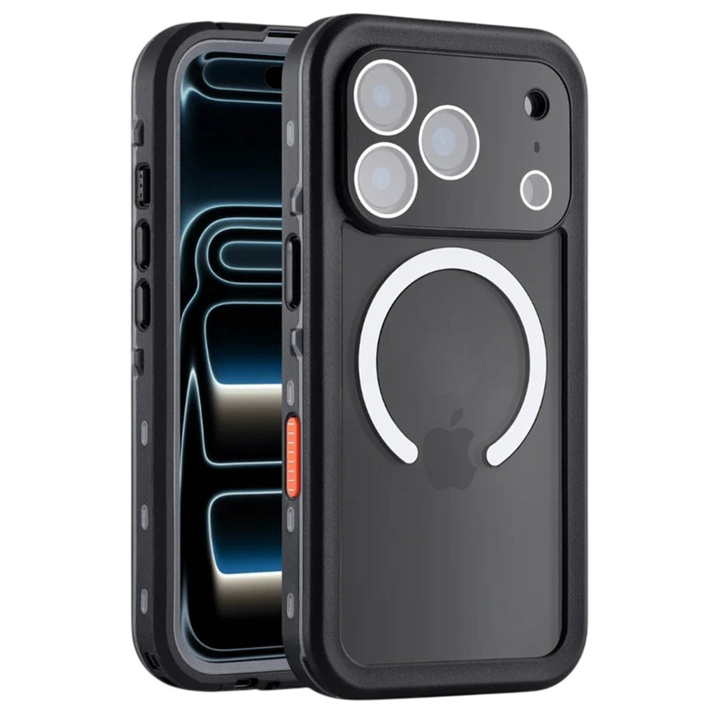 Waterproof Case for Apple iPhone 18 Pro Max / 17 Pro Max, ShellBox, Black