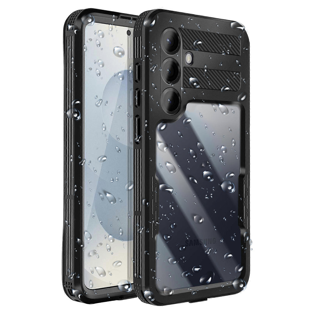 Coque Waterproof pour Samsung Galaxy S26 S942, ShellBox, Noire