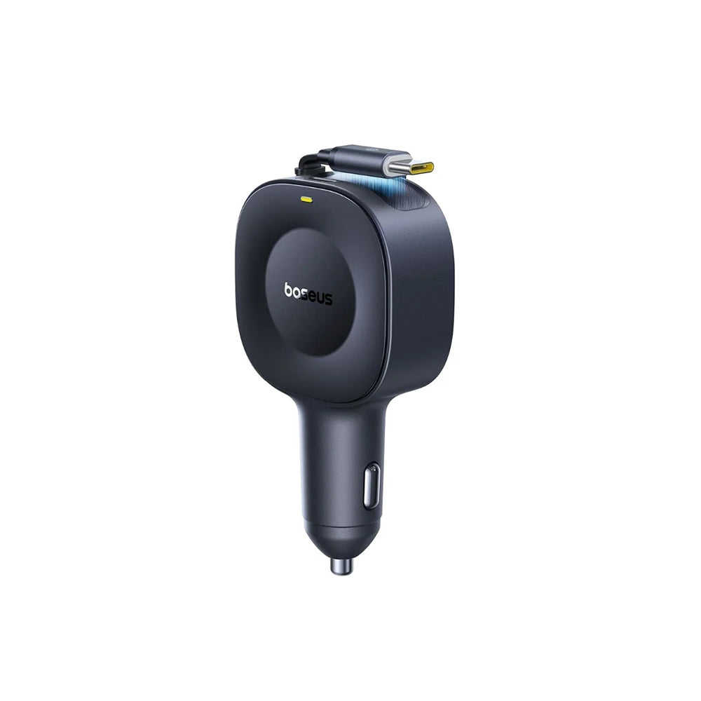 Chargeur de voiture avec câble USB-C Baseus PrimeTrip VR2, 30W, 3A, 1 x USB-C, Noir C0206400