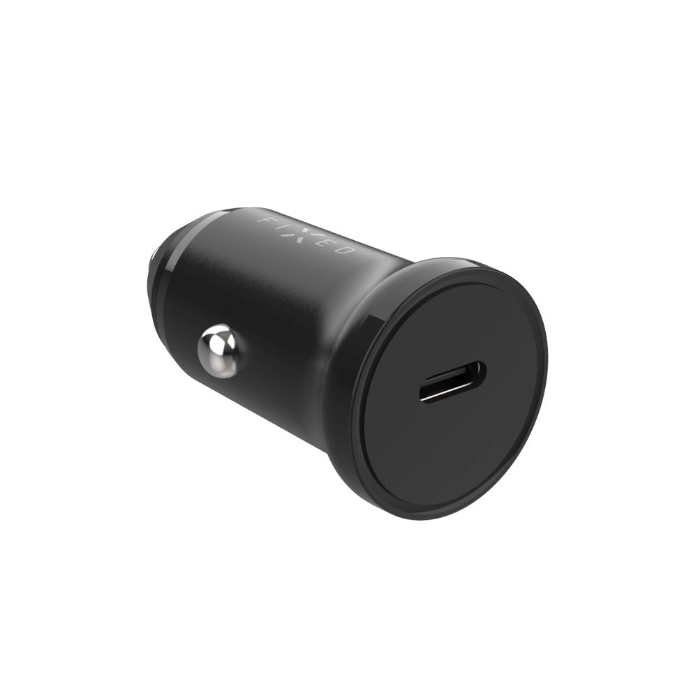Auto-Ladegerät Fixed, 30W, 3A, 1 x USB-C, Schwarz