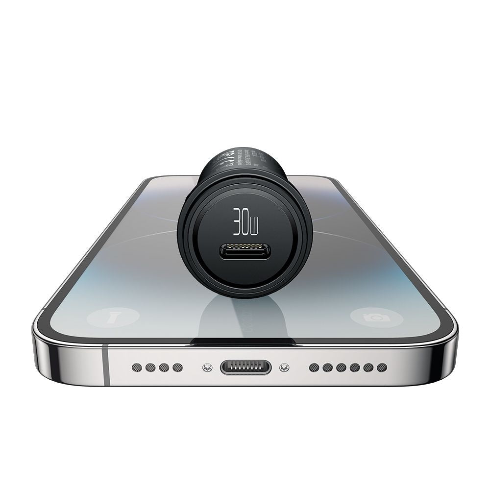Auto-Ladegerät McDodo CC-7491 Obsidian, 30W, 3A, 1 x USB-C, Schwarz